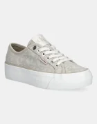 CALVIN KLEIN JEANS Кецове VULC FLATF JACQUARD AOP