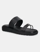 CALVIN KLEIN JEANS Кожени чехли ROPE SANDAL SOFT LTH MG
