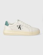 CALVIN KLEIN JEANS Кожени маратонки YM0YM00681 CHUNKY CUPSOLE MONOLOGO