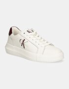 CALVIN KLEIN JEANS Кожени маратонки YW0YW00823 CHUNKY CUPSOLE MONOLOGO W
