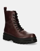 CALVIN KLEIN JEANS Кожени туристически обувки LUGGED LACE ZIP BOOT OXF LTH