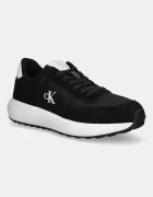 CALVIN KLEIN JEANS Маратонки ATHLEISURE RUNNER LACEUP NY-SU мъжки в черно YM0YM01370