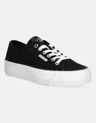 CALVIN KLEIN JEANS Ниски кецове VULC FLATFORM CTN LOGO TAG