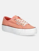 CALVIN KLEIN JEANS Ниски кецове VULC FLATFORM CTN LOGO TAG