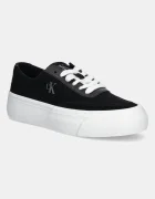 CALVIN KLEIN JEANS Ниски кецове VULC FLATFORM LOW CV MIX MG