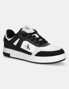 CALVIN KLEIN JEANS Обувки BASKET CUP LOW LACEUP LTH MIX