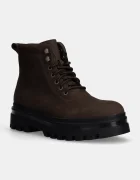 CALVIN KLEIN JEANS Обувки от набук LUGGED LACEUP BOOT OXF HIKING NB
