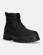 CALVIN KLEIN JEANS Обувки от набук LUGGED LACEUP BOOT OXF HIKING NB