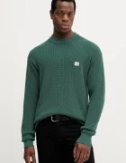 CALVIN KLEIN JEANS Памучен пуловер