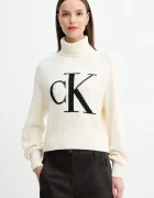 CALVIN KLEIN JEANS Памучен пуловер
