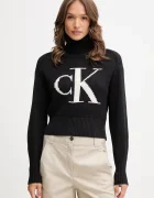 CALVIN KLEIN JEANS Памучен пуловер