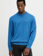 CALVIN KLEIN JEANS Памучен пуловер