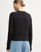 CALVIN KLEIN JEANS Памучен пуловер в черно LV047D351G