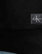 CALVIN KLEIN JEANS Памучен суичър в черно с изчистен дизайн LV047B238G