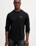 CALVIN KLEIN JEANS Памучна блуза с дълги ръкави