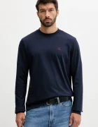 CALVIN KLEIN JEANS Памучна блуза с дълги ръкави