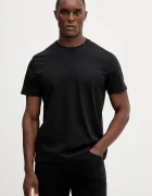 CALVIN KLEIN JEANS Памучна тениска (2 броя) в черно с изчистен дизайн LV04RD001G