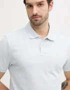 CALVIN KLEIN JEANS Памучна тениска с яка