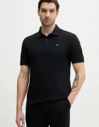 CALVIN KLEIN JEANS Памучна тениска с яка