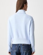 CALVIN KLEIN JEANS поло дамско от памук синьо LV047H329G