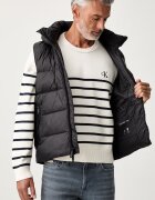 CALVIN KLEIN JEANS пухен елек мъжки черен LV04RG514G