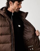 CALVIN KLEIN JEANS пухено яке мъжко кафяво LV04RG515G