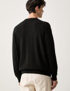 CALVIN KLEIN JEANS пуловер мъжки от памук черен LV04RH325G