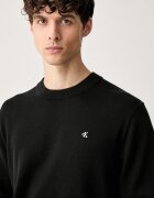 CALVIN KLEIN JEANS пуловер мъжки от памук черен LV04RH325G