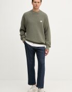 CALVIN KLEIN JEANS пуловер мъжки от памук зелен LV04RD313G