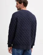 CALVIN KLEIN JEANS Пуловер мъжки в тъмносиньо LV04RC359G
