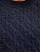 CALVIN KLEIN JEANS Пуловер мъжки в тъмносиньо LV04RC359G