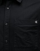 CALVIN KLEIN JEANS риза мъжка с памук черна LV04RF113G