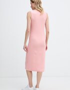 CALVIN KLEIN JEANS рокля от памук с еластан розова LV047G209G