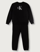 CALVIN KLEIN JEANS спортен комплект анцуг за деца с памук черен IN0IN00353