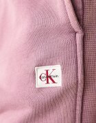 CALVIN KLEIN JEANS спортен панталон дамски с памук розов с висока талия LV047H224G