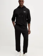 CALVIN KLEIN JEANS спортен панталон мъжки от памук черен LV04RD241G
