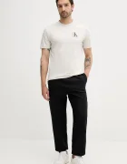 CALVIN KLEIN JEANS Спортен панталон мъжки в черно с изчистен дизайн LV04RC279G