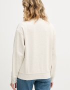 CALVIN KLEIN JEANS суичър дамски от памук бежов LV047F204G