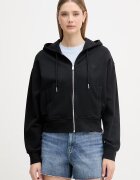 CALVIN KLEIN JEANS суичър дамски памучен черен LV047F208G
