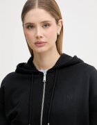 CALVIN KLEIN JEANS суичър дамски памучен черен LV047F208G