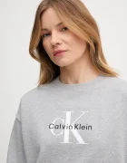 CALVIN KLEIN JEANS суичър дамски с памук сив LV047B234G