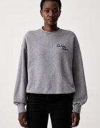CALVIN KLEIN JEANS суичър дамски с памук сив LV047H250G