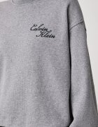 CALVIN KLEIN JEANS суичър дамски с памук сив LV047H250G