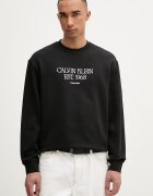 CALVIN KLEIN JEANS суичър мъжки памучен черен LV04RF233G
