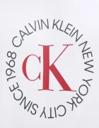 CALVIN KLEIN JEANS Суичър мъжки в бяло с принт LV14RE250G