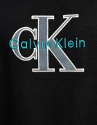CALVIN KLEIN JEANS Суичър мъжки в черно с апликация LV04RE200G