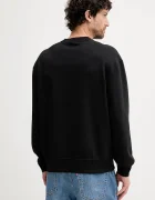 CALVIN KLEIN JEANS Суичър мъжки в черно с изчистен дизайн LV04RC273G