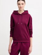 CALVIN KLEIN JEANS суичър с качулка дамски от памук виолетов LV047C224G