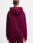 CALVIN KLEIN JEANS суичър с качулка дамски от памук виолетов LV047C224G