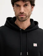 CALVIN KLEIN JEANS Суичър с качулка мъжки от памук черен LV04RC274G